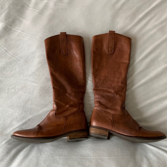 Gabor Brook Brown Leather Equestrian Riding Boot Size 6.5 - Picture 3 of 16